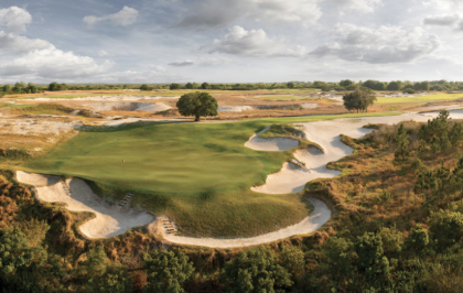 Streamsong Florida golf course view